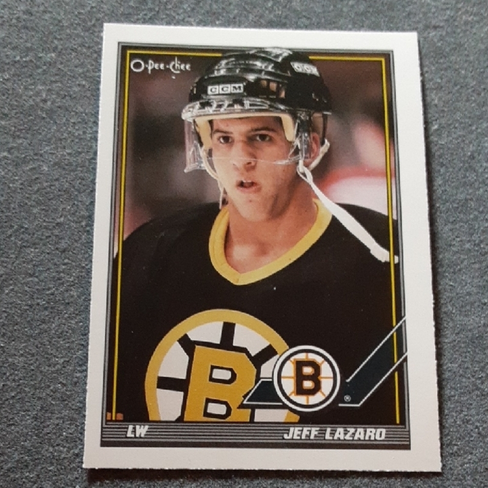 Lazaro Boston Bruins NHL Hockey Rookie Cards